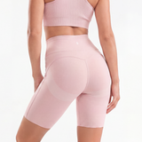 Short Sculptant Jelly-Grip 5" — Lissage Ventre & Anti-Frottement
