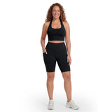 Legging Court Sculptant Anti-Cellulite à Poches