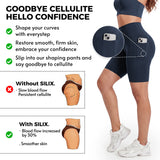 Legging Court Sculptant Anti-Cellulite à Poches