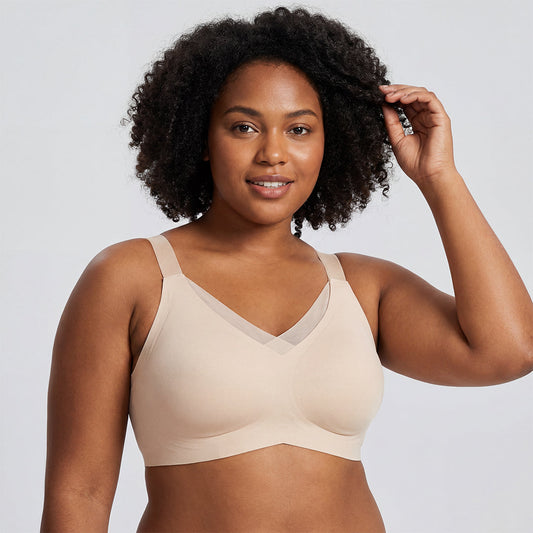 Soutien-Gorge Confort Sans Armature — Maintien Gel 360°