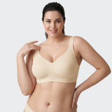 Soutien-Gorge Sans Couture Couverture Intégrale — Maintien Gel 360°
