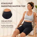 Short Sculptant Jelly-Grip 5" — Lissage Ventre & Anti-Frottement