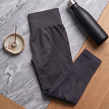 Legging Sculptant Anti-Cellulite Taille Haute à Poches